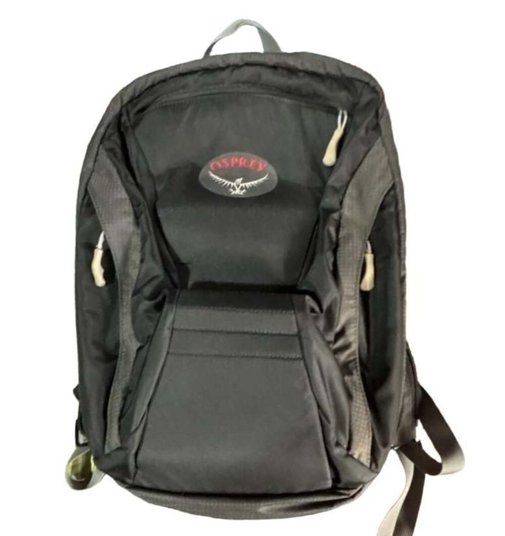 Osprey Black Daypack Hiking Backpack